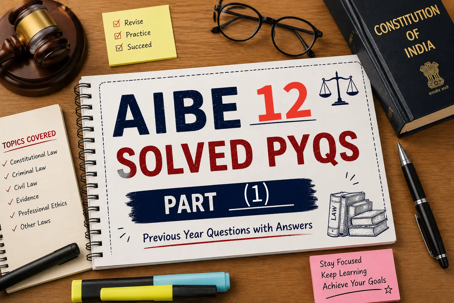 AIBE 12 Previous Year Question Paper with Answers (Solved)