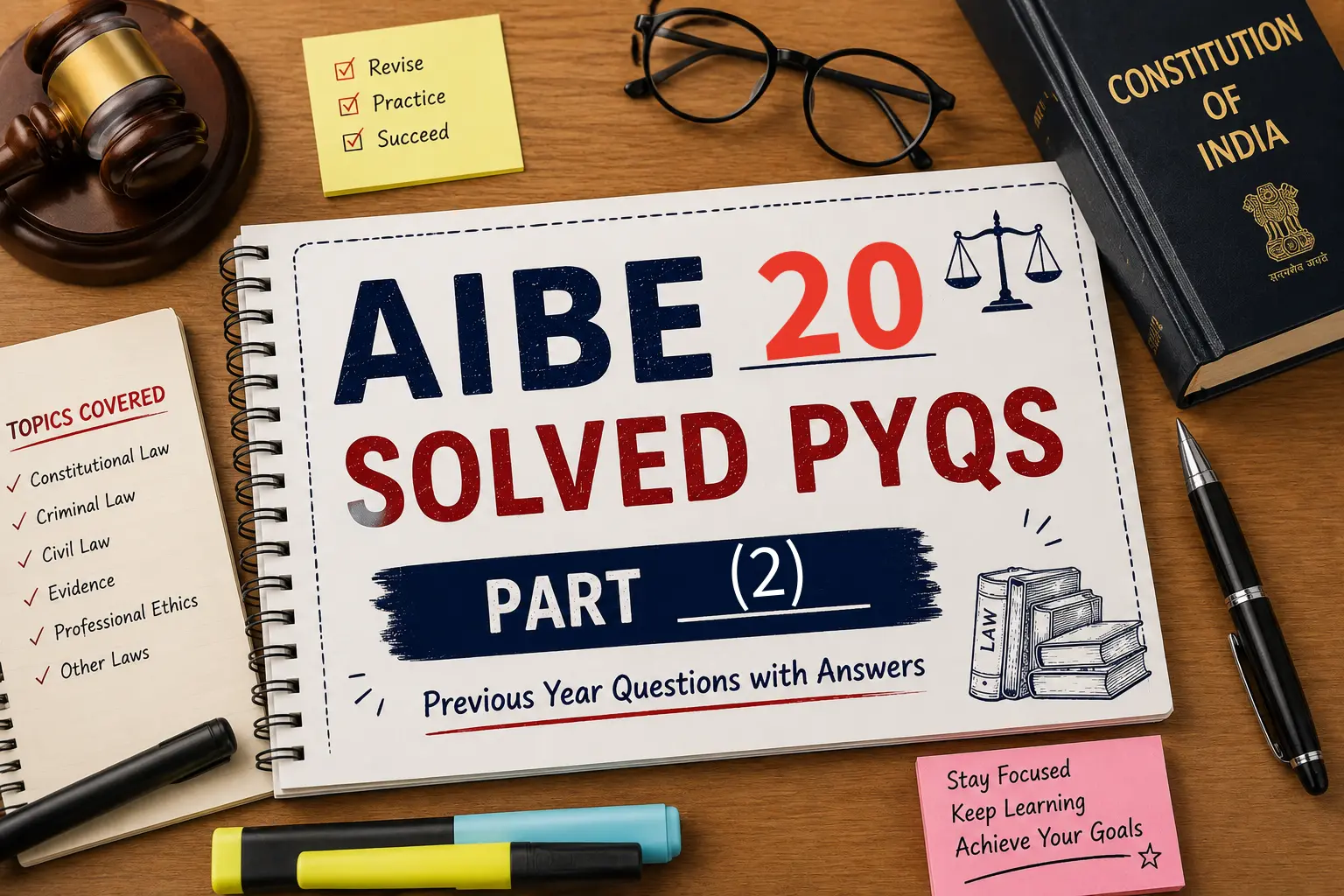 AIBE 20 Previous Year Question Paper with Answers (Solved) Part 2